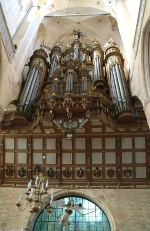 Stellwagen Organ in St. Mary´s Church in Stralsund